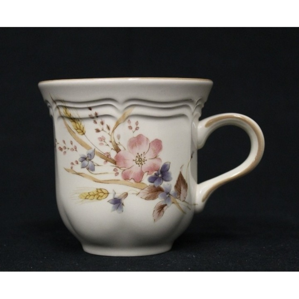 MIKASA Heritage Golden Sky CUP MUG Floral Japan Cottage Core Grandma VGC